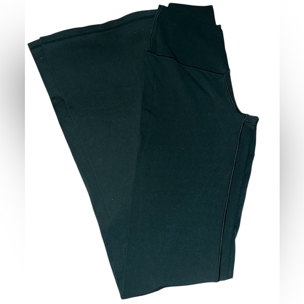 Aerie crossover cross front flare leggings